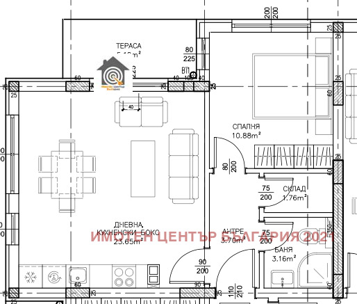 Продава  2-стаен град София , Студентски град , 64 кв.м | 35680618 - изображение [2]