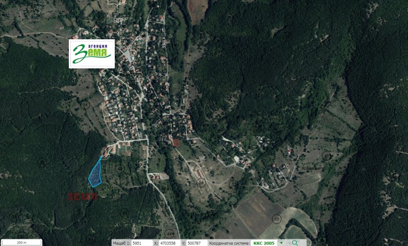 Продава ПАРЦЕЛ, с. Ново село, област Стара Загора