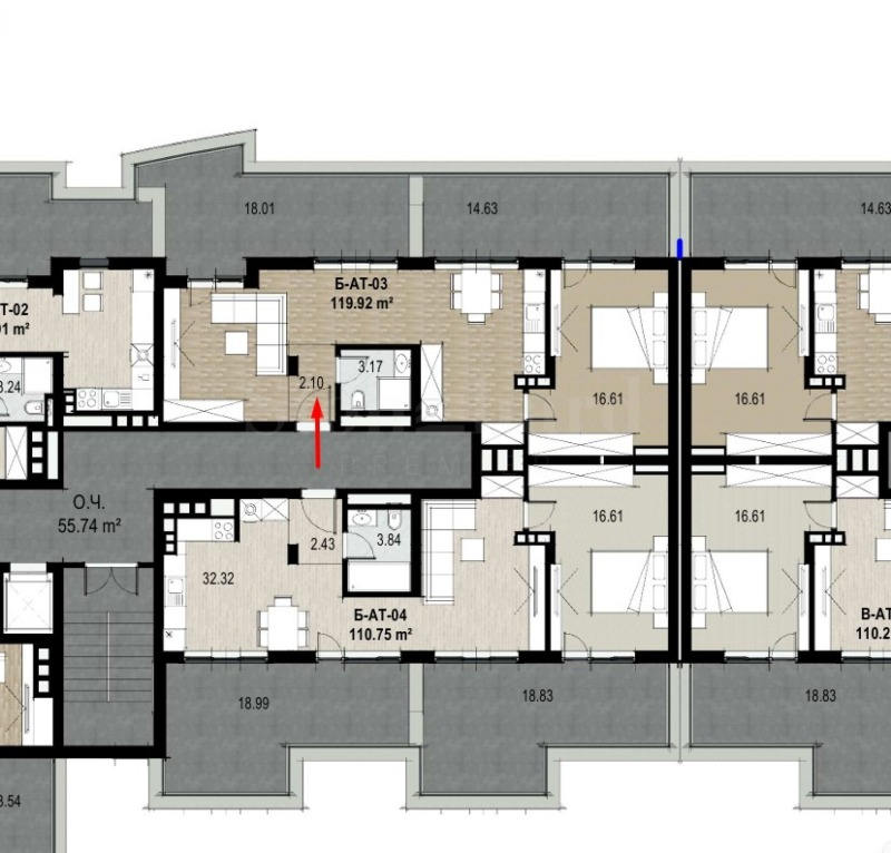Продава 2-СТАЕН, гр. София, Витоша, снимка 2 - Апартаменти - 52804331