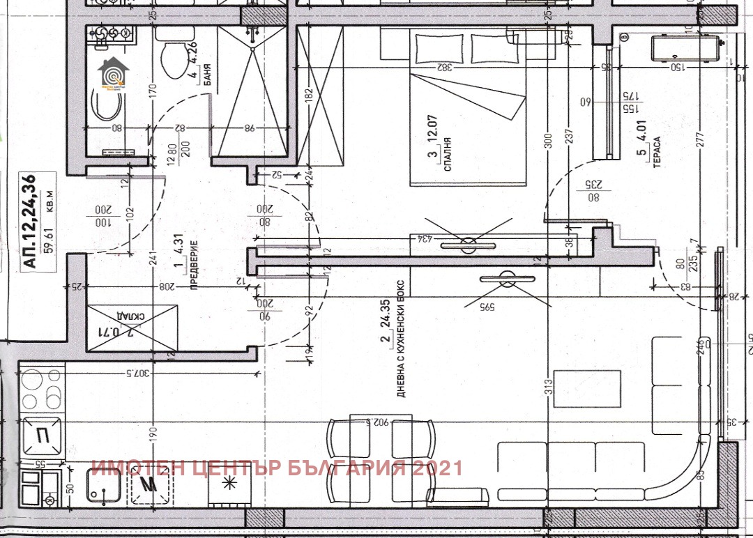 Продава 2-СТАЕН, гр. София, Малинова долина, снимка 2 - Апартаменти - 55886856