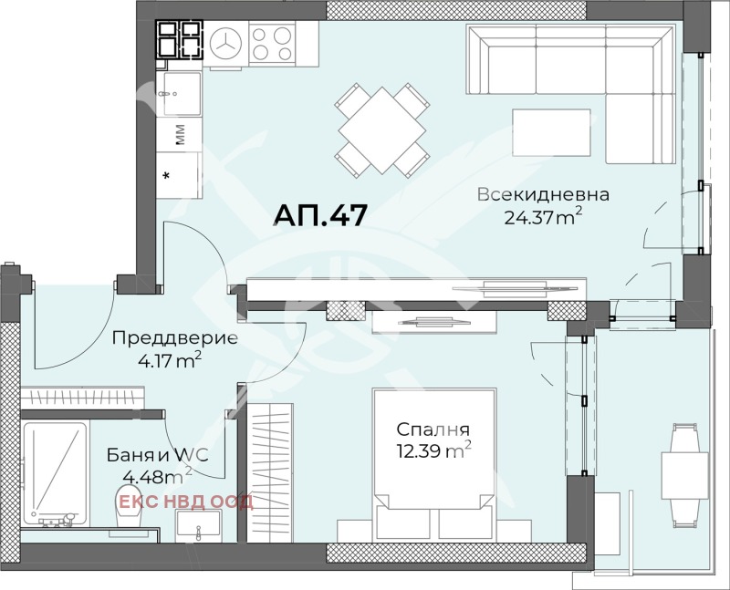 À venda  1 quarto Plovdiv , Hristo Smirnenski , 75 m² | 67881915