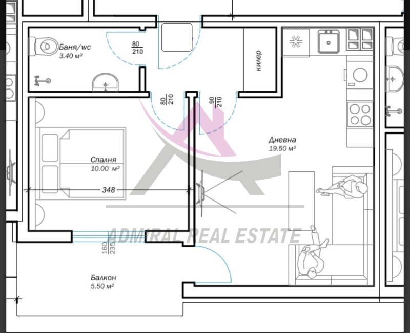 Продава 2-СТАЕН, гр. Варна, Възраждане 3, снимка 4 - Апартаменти - 52362107