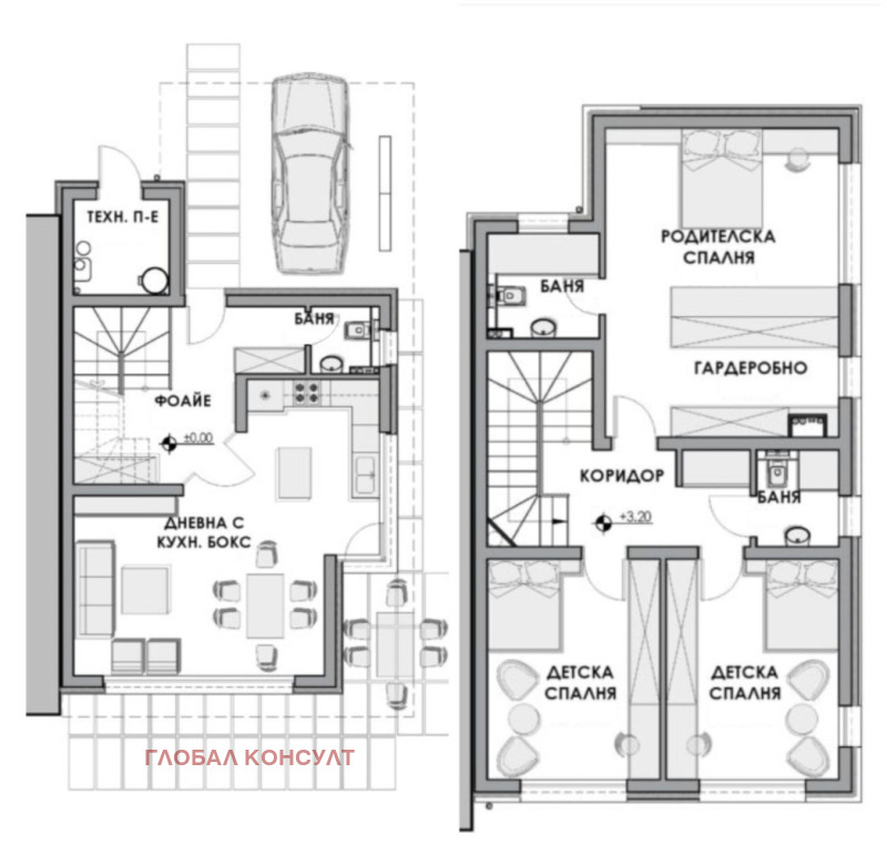 Продава КЪЩА, гр. Елин Пелин, област София област, снимка 3 - Къщи - 53007526
