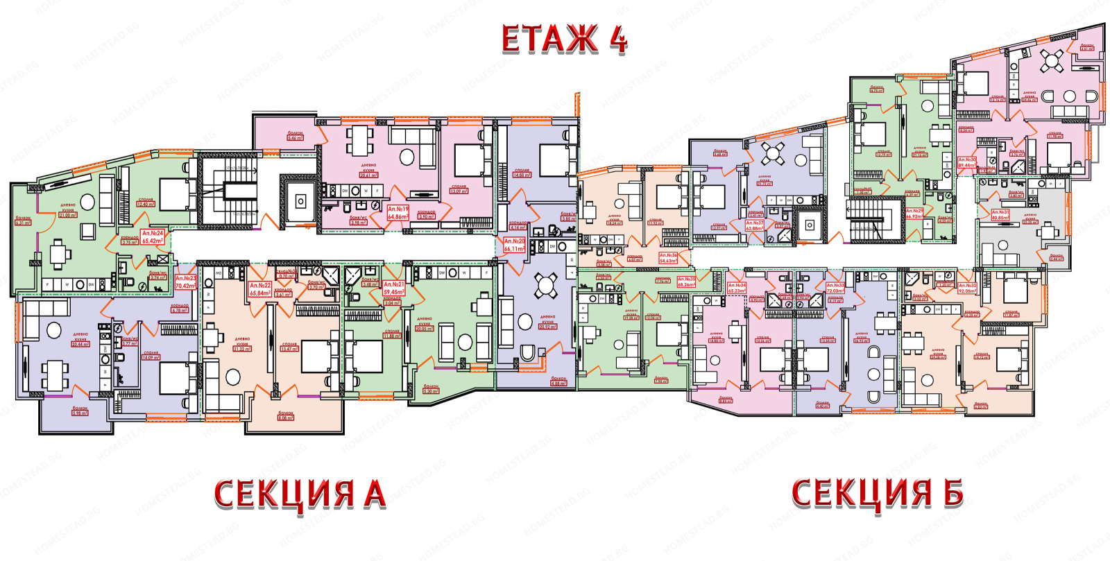 Продава 2-СТАЕН, гр. Бургас, област Бургас, снимка 13 - Апартаменти - 54084107