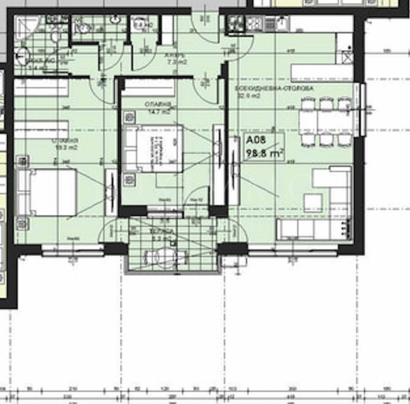 Продава 3-СТАЕН, гр. София, Малинова долина, снимка 9 - Апартаменти - 53133849