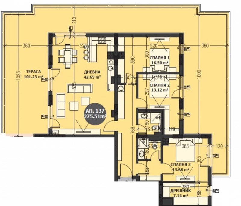 Zu verkaufen  3+ Schlafzimmer Sofia , Malinowa dolina , 275 qm | 98061265 - Bild [4]