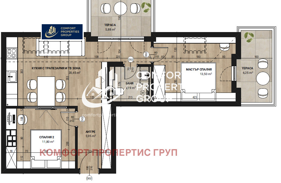 Продава 3-СТАЕН, гр. София, Люлин 8, снимка 16 - Апартаменти - 54009954