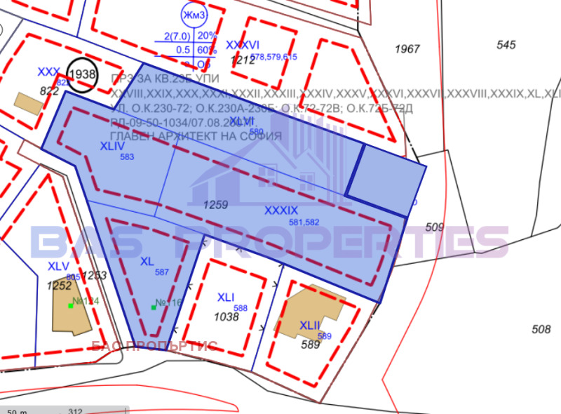 Продава ПАРЦЕЛ, гр. София, Бояна, снимка 1 - Парцели - 48070078