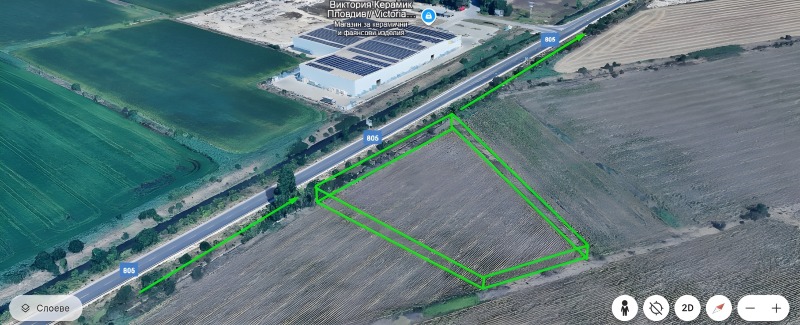 For Sale  Plot Plovdiv , Industrialna zona - Maritsa , 6821 sq.m | 44391109