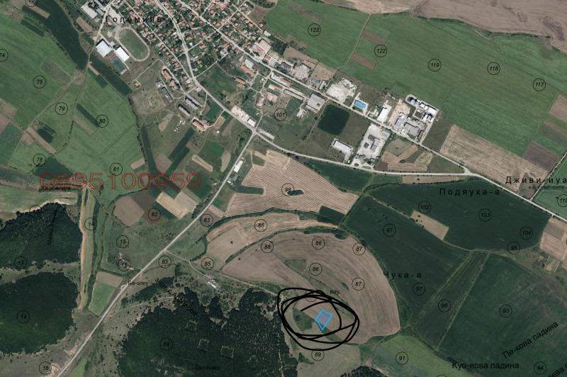 Til salgs  Land region Sofia , Gorna Malina , 3 dka | 75099822
