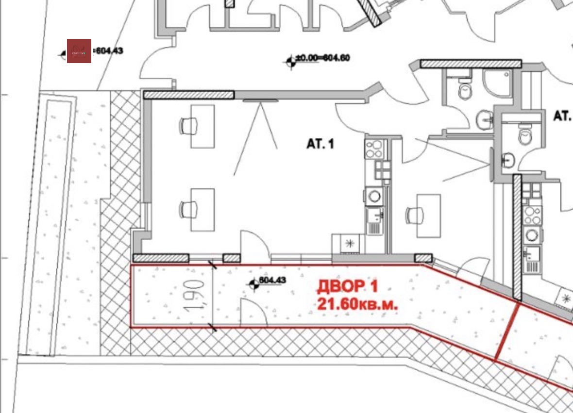 Продава 2-СТАЕН, гр. София, Манастирски ливади