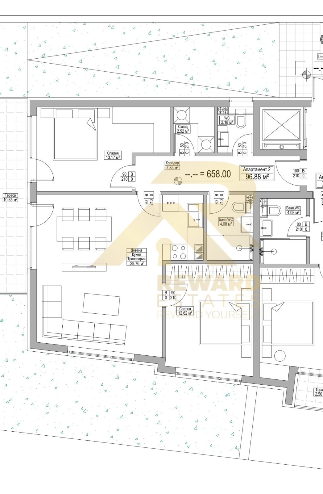 Продава 3-СТАЕН, гр. София, Карпузица, снимка 7 - Апартаменти - 53708406