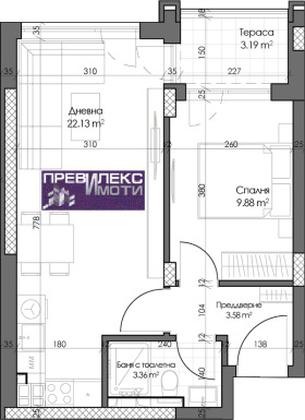 Продаја 1 спаваћа соба