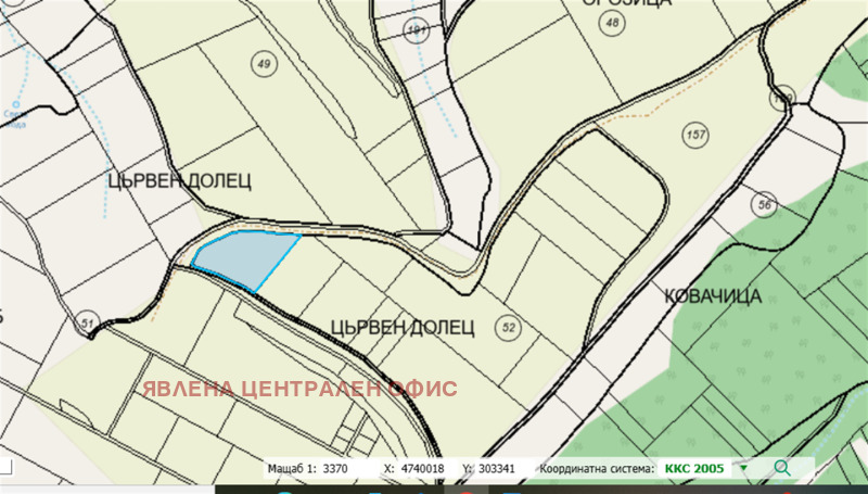 Продава ЗЕМЕДЕЛСКА ЗЕМЯ, гр. Божурище, област София област