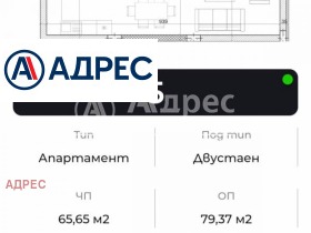 2-стаен град Варна, м-т Сотира 4