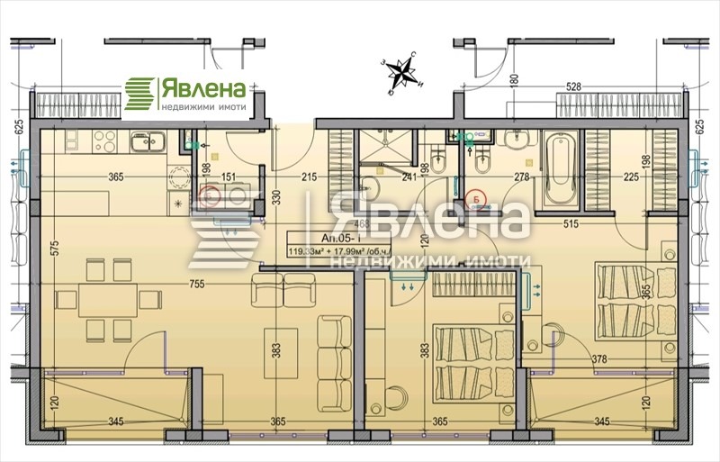 Продается  2 спальни София , Драгалевци , 137 кв.м | 22196556 - изображение [13]