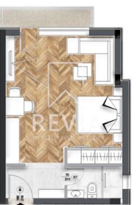 Продава 1-СТАЕН, гр. София, Люлин 6, снимка 5 - Апартаменти - 54325238