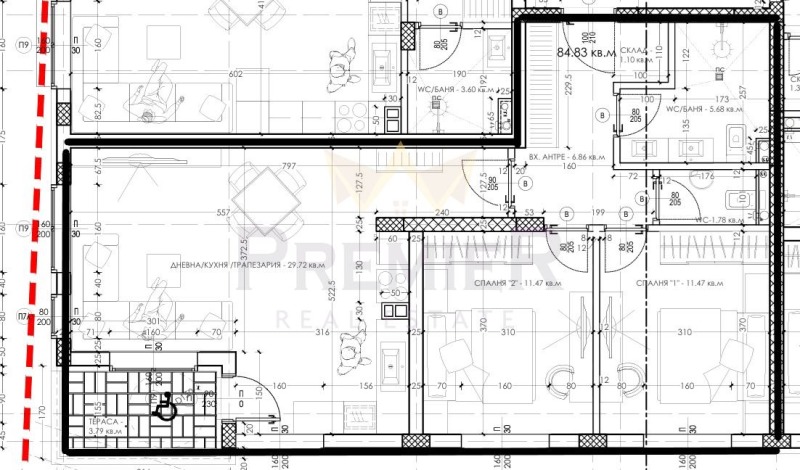 Продава 3-СТАЕН, гр. Варна, Изгрев, снимка 2 - Апартаменти - 52546358