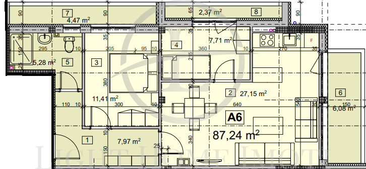 Продава 3-СТАЕН, гр. Пловдив, Коматево, снимка 3 - Aпартаменти - 48137320