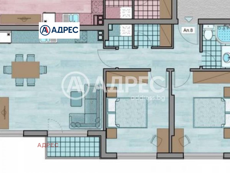 Продается  2 спальни Варна , Бриз , 95 кв.м | 77104781 - изображение [4]