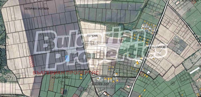 Zu verkaufen  Handlung region Sofia , Herakowo , 1057 qm | 50679397 - Bild [2]