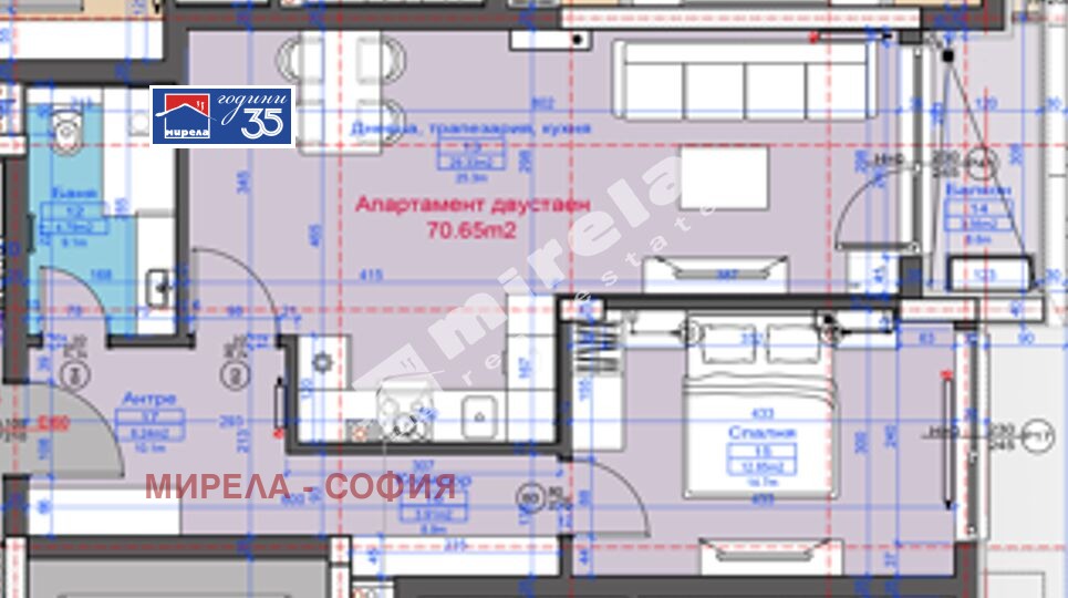 Продава 2-СТАЕН, гр. София, м-т Гърдова глава