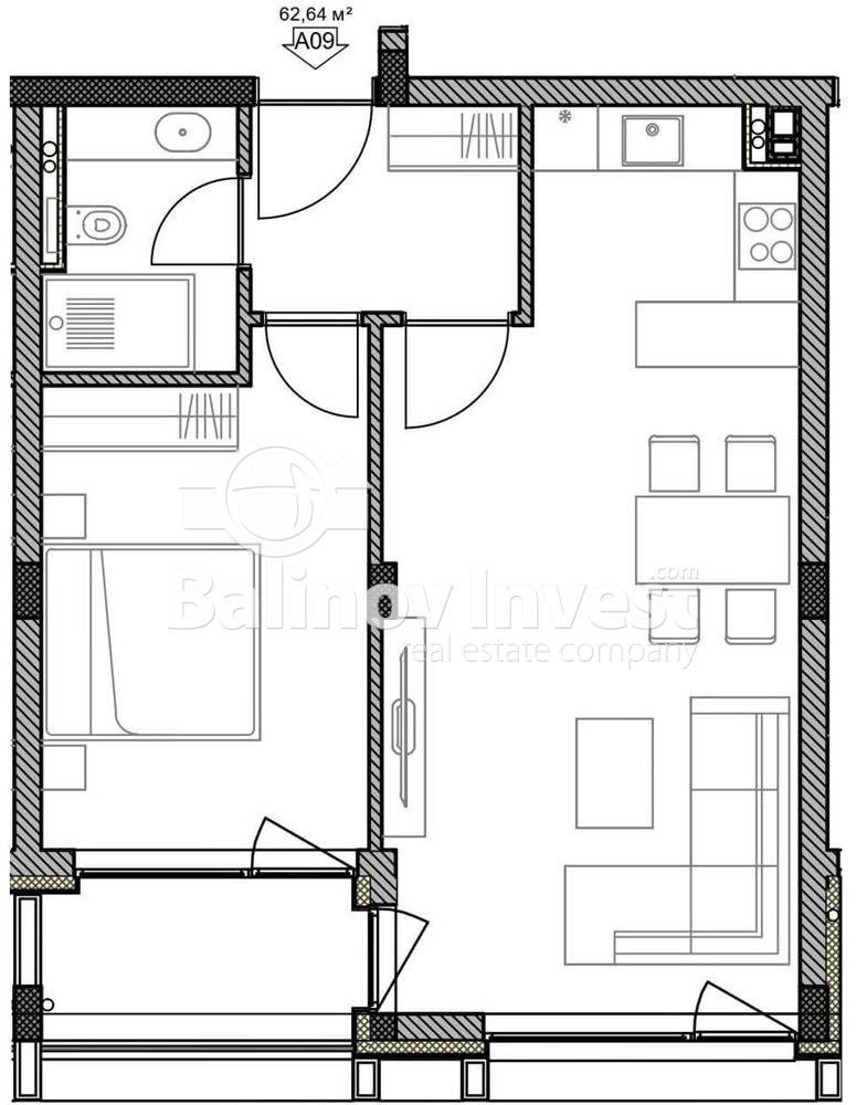 Продава 2-СТАЕН, гр. Варна, м-т Долна Трака, снимка 5 - Апартаменти - 53463040