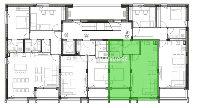 Продава 2-СТАЕН, гр. Варна, м-т Долна Трака, снимка 4 - Апартаменти - 53463040
