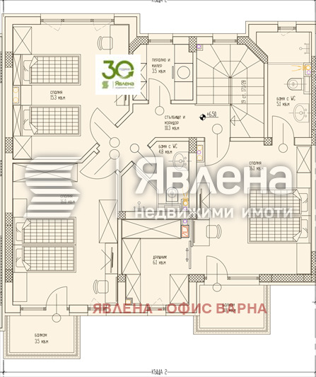 Продава КЪЩА, гр. Аксаково, област Варна, снимка 5 - Къщи - 56239502