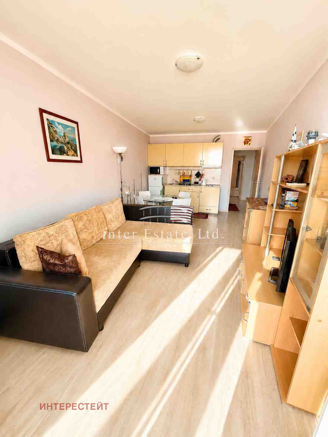 Продава 2-СТАЕН, гр. Черноморец, област Бургас, снимка 3 - Апартаменти - 55947215