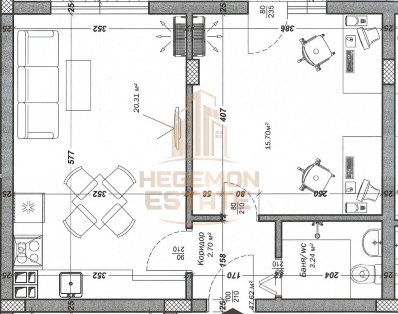 Продава 2-СТАЕН, гр. Варна, Младост 2, снимка 6 - Апартаменти - 51498363