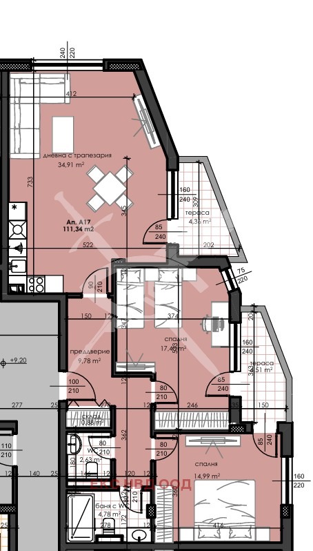 Продава 3-СТАЕН, гр. Асеновград, област Пловдив, снимка 2 - Aпартаменти - 49499564