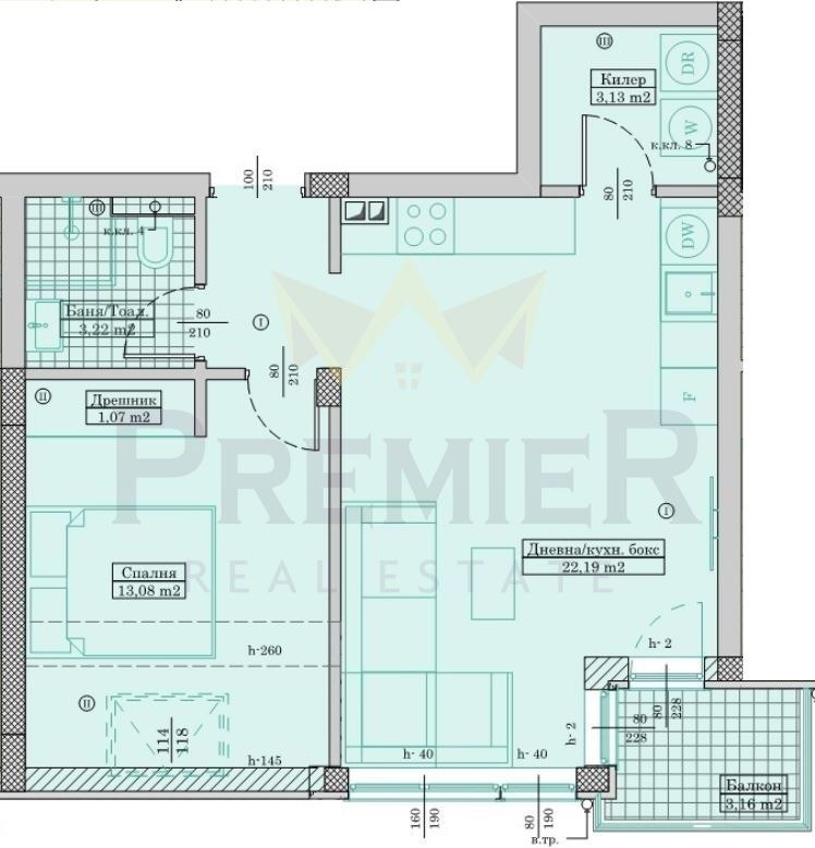 Продается  2 спальни Варна , Възраждане 3 , 67 кв.м | 89756909 - изображение [3]