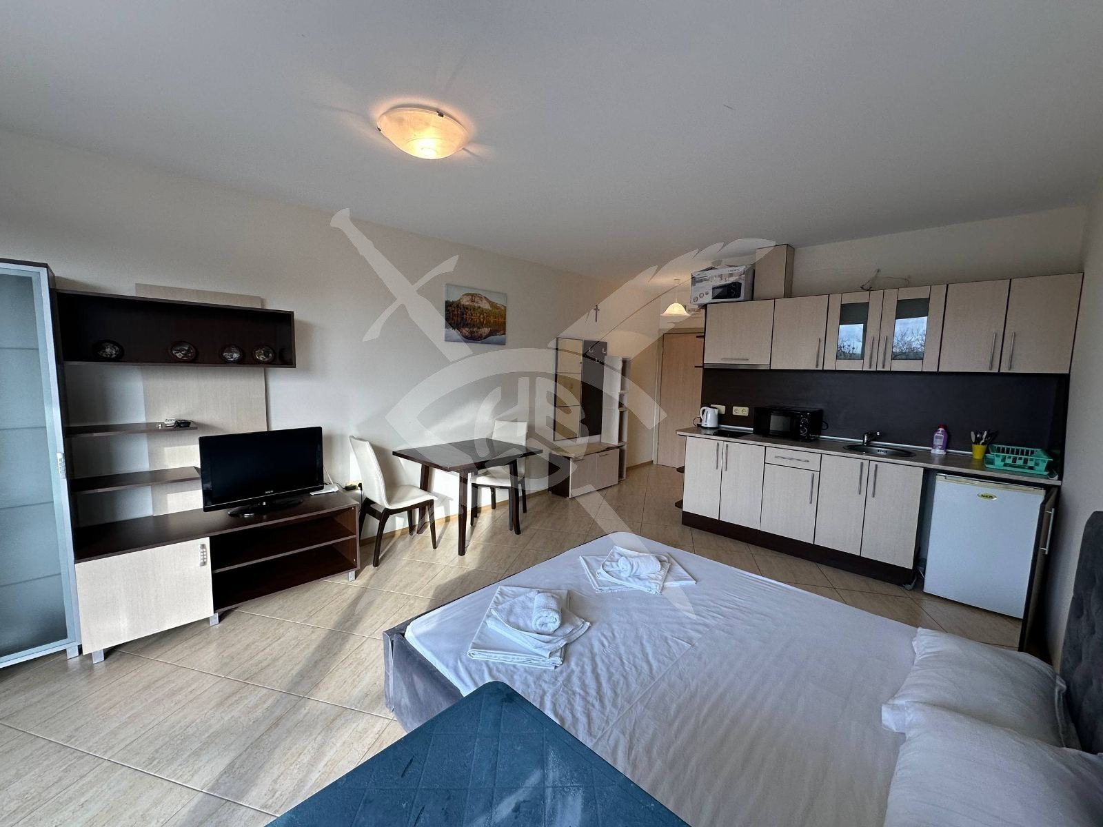 Продава 1-СТАЕН, гр. Ахелой, област Бургас, снимка 2 - Апартаменти - 53705761