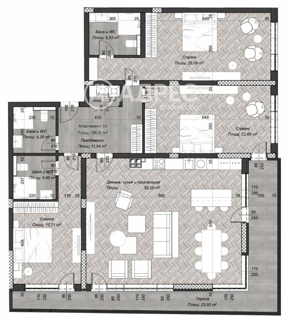 Продава МНОГОСТАЕН, гр. София, Център, снимка 2 - Апартаменти - 52040540