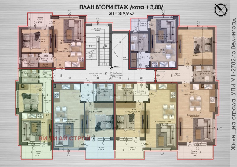 Продава 1-СТАЕН, гр. Велинград, област Пазарджик, снимка 2 - Апартаменти - 52916788