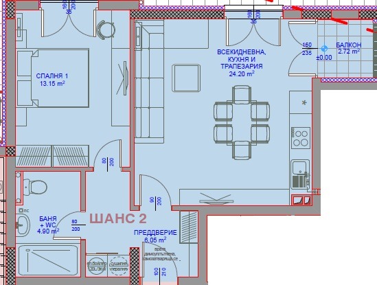 Продава 2-СТАЕН, гр. Варна, Виница, снимка 9 - Апартаменти - 53869929