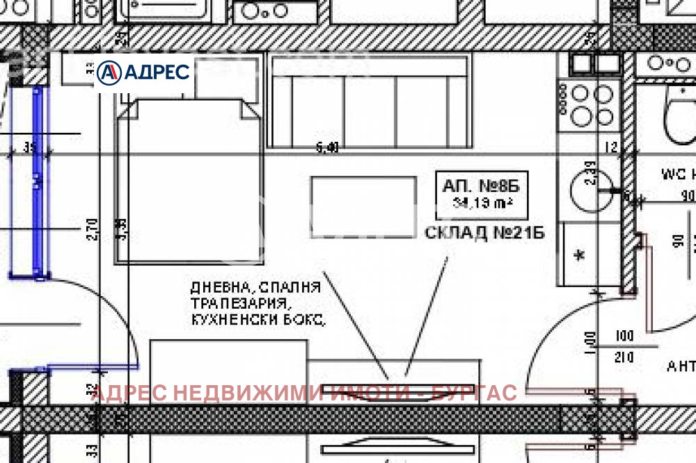 Продава 3-СТАЕН, гр. Поморие, област Бургас, снимка 2 - Апартаменти - 54732688