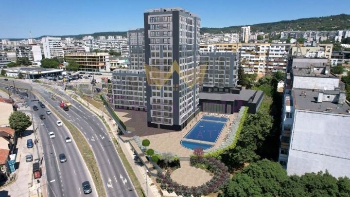Myytävänä  1 makuuhuone Varna , Mladost 2 , 64 neliömetriä | 20691321