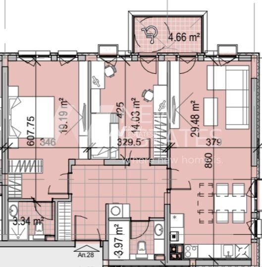Продава 3-СТАЕН, гр. София, Манастирски ливади, снимка 5 - Апартаменти - 55404954