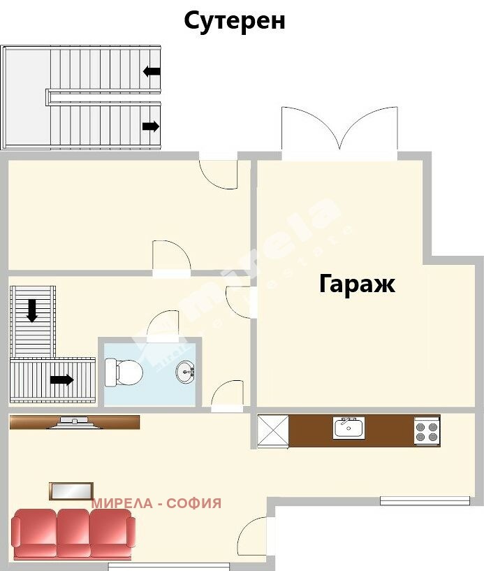 Satılık  Ev Sofia , Gorna banya , 175 metrekare | 89944215 - görüntü [7]