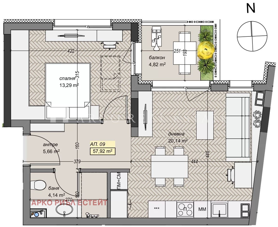 Продава 2-СТАЕН, гр. София, Левски В, снимка 2 - Апартаменти - 53486051