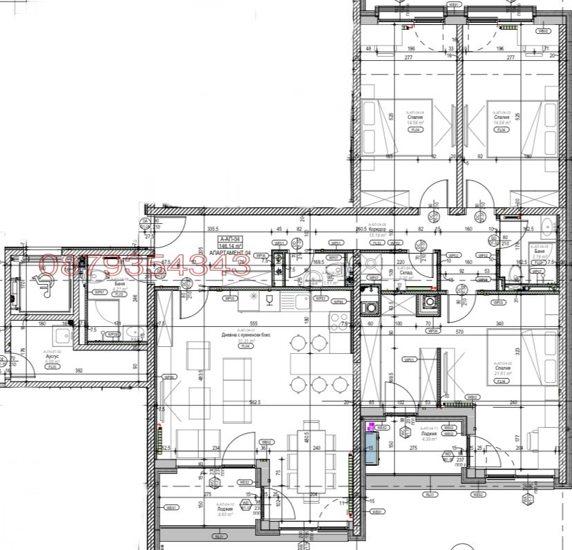 Продава 4-СТАЕН, гр. София, Младост 4, снимка 8 - Апартаменти - 54077855