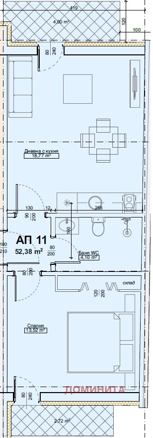 Продава 2-СТАЕН, гр. Приморско, област Бургас, снимка 2 - Aпартаменти - 48867084