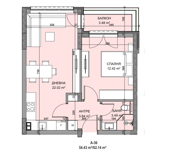 Продава 2-СТАЕН, гр. Варна, Владислав Варненчик 1, снимка 3 - Апартаменти - 53027274