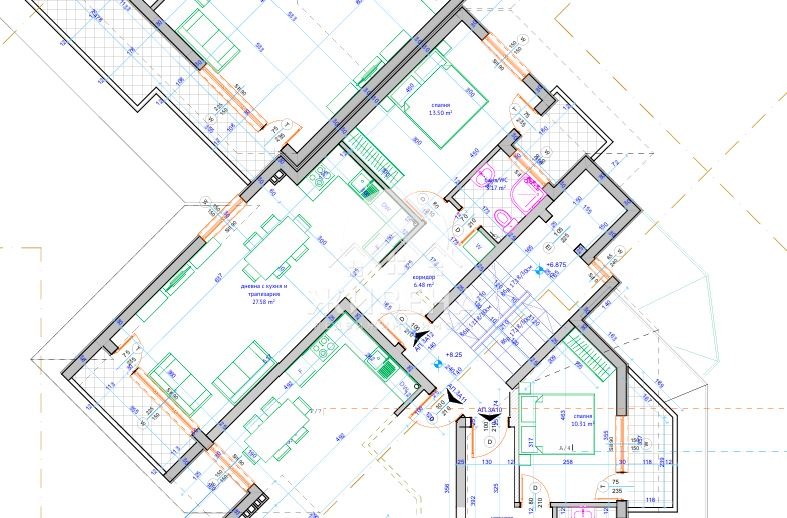 Продаја  1 спаваћа соба Варна , Виница , 76 м2 | 75554896 - слика [3]