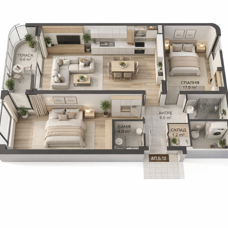 Продава 3-СТАЕН, гр. Пловдив, Център, снимка 2 - Апартаменти - 52841022