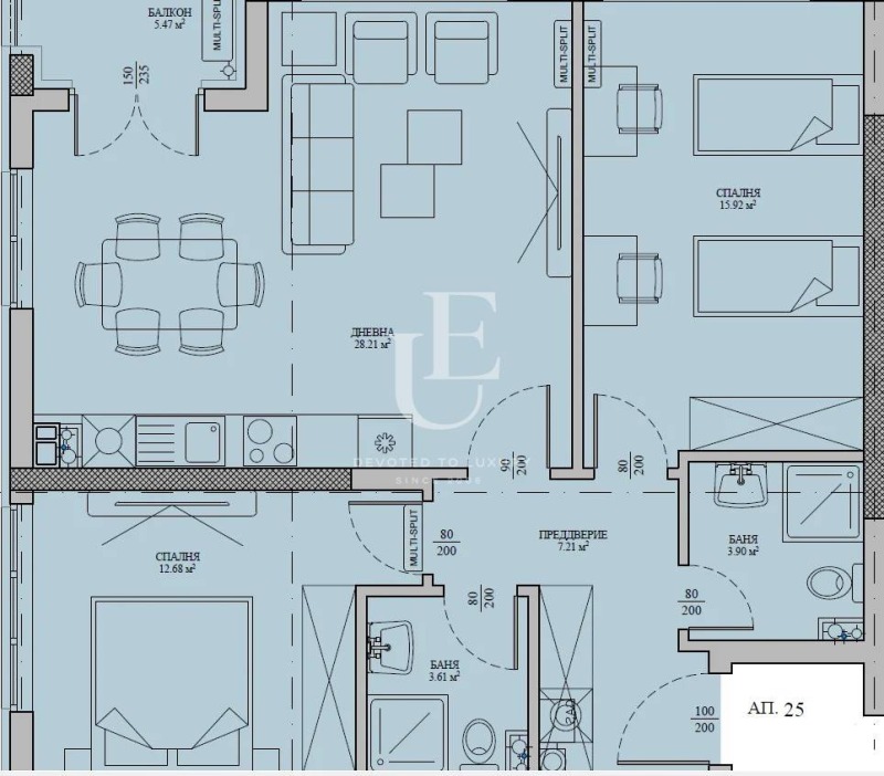 Продава 3-СТАЕН, гр. София, Малинова долина, снимка 6 - Апартаменти - 53326990