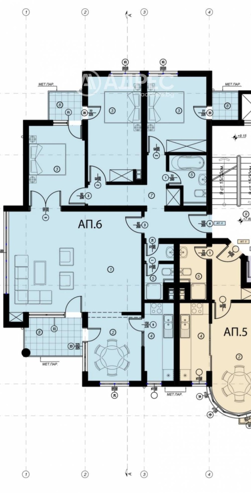 In vendita  3+ camere da letto Sofia , Manastirski livadi , 168 mq | 20396976 - Immagine [4]