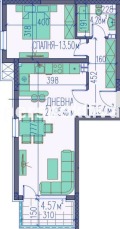 Продава 2-СТАЕН, град Пловдив, Център • 113020 € / 221047.91 лв. • 18692269 10